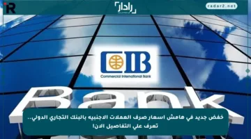 خفض جديد في هامش أسعار صرف العملات الأجنبية بالبنك التجاري الدولي.. تعرف على التفاصيل الآن!